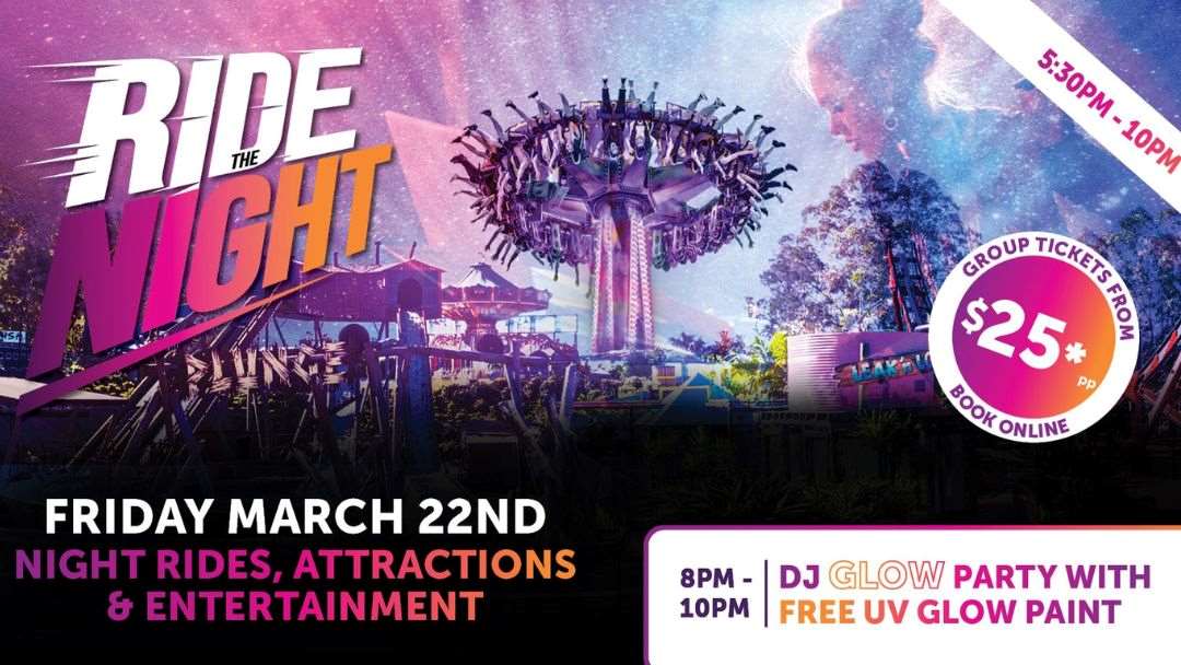 Ride the Night Glow Party 12+