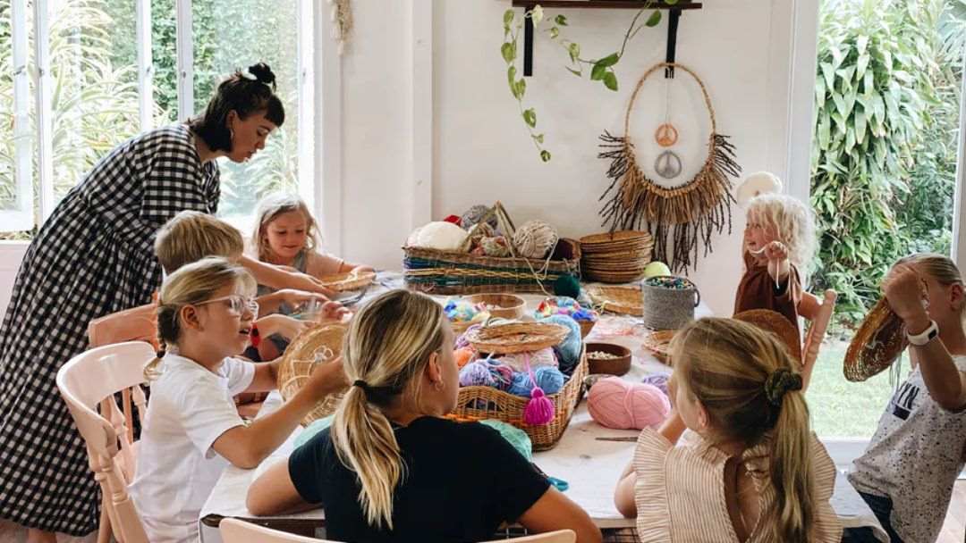 the Craft Parlour School Holiday Program