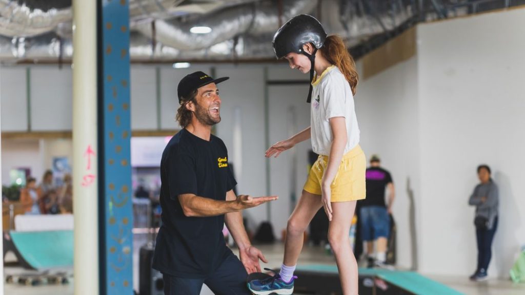 Learn to Skate Easter School Holiday Activities at Noosa Civic