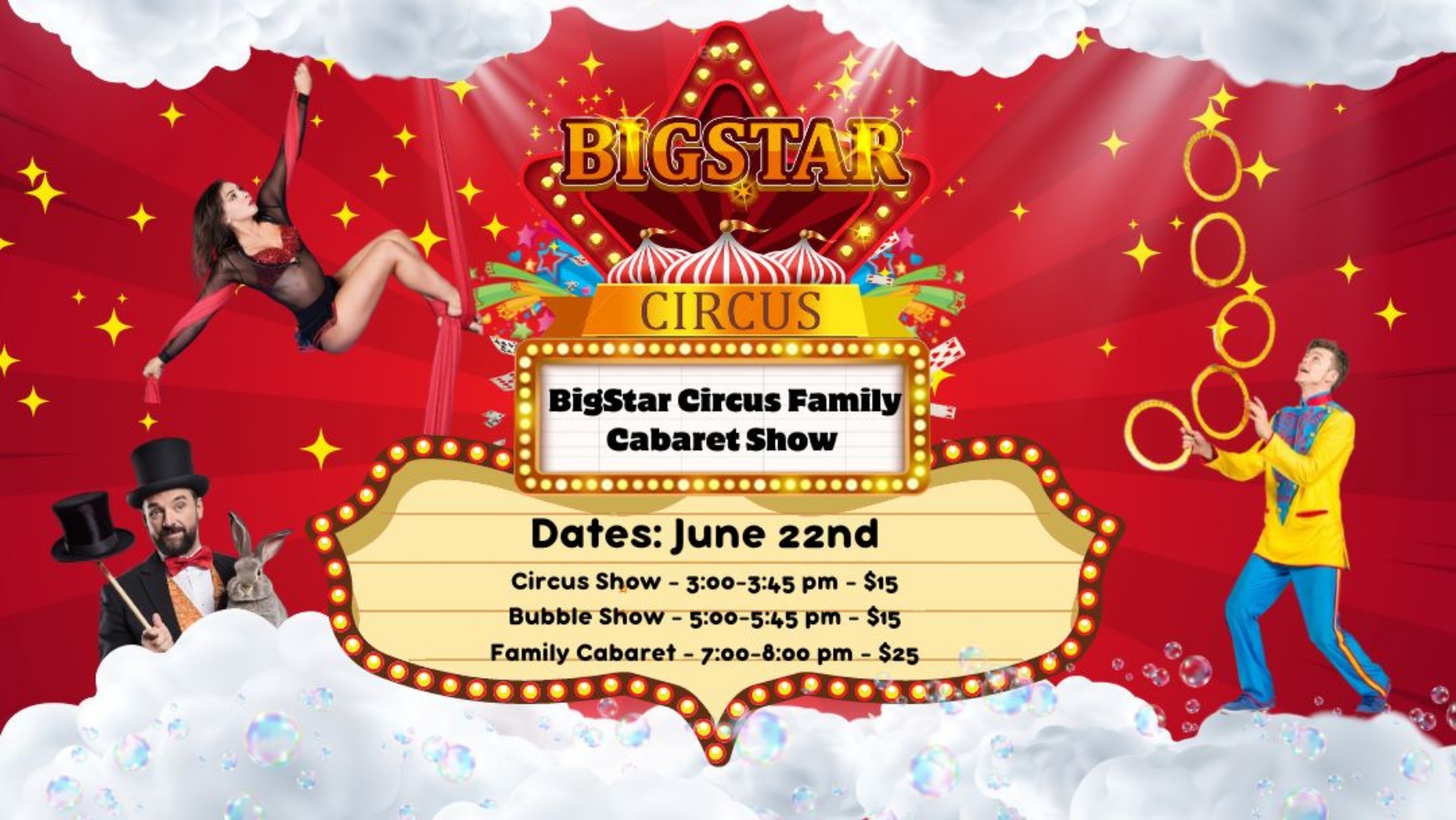 BigStar Circus Family Cabaret Show