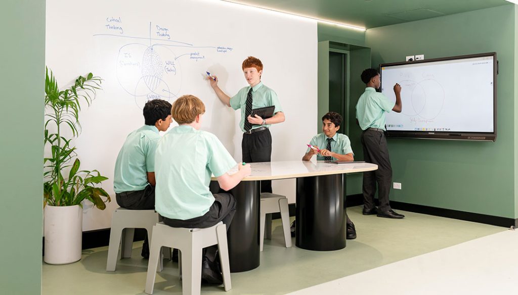 the Maker Space Prototype Classroom at Brisbane Boys College
