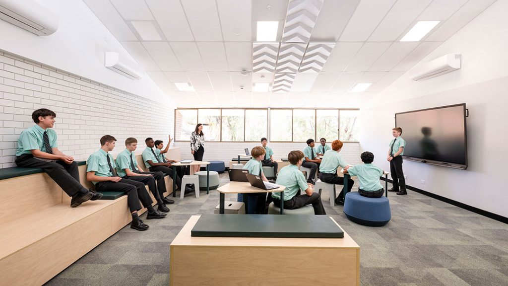 Launchpad Prototype Classroom at Brisbane Boys College