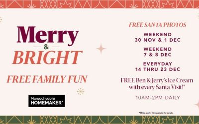 FREE Santa Photos at Maroochydore Homemaker