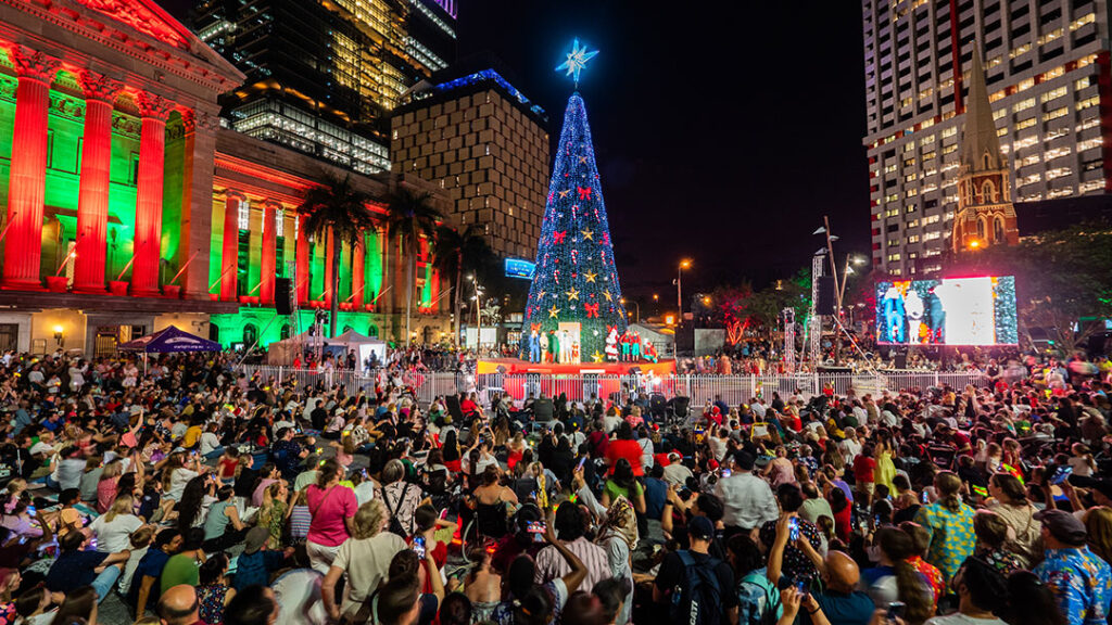 Christmas in Brisbane 2025: Lighting of the Christmas Tree