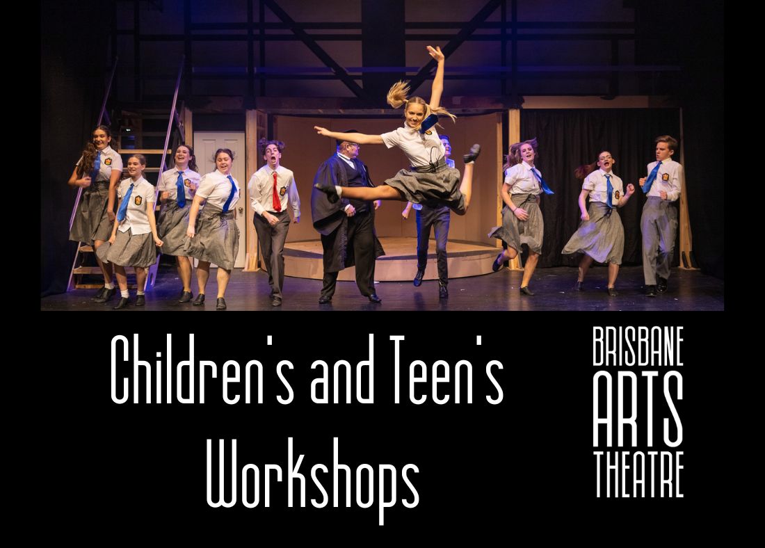 Brisbane Arts Theatre childrens and teens workshops