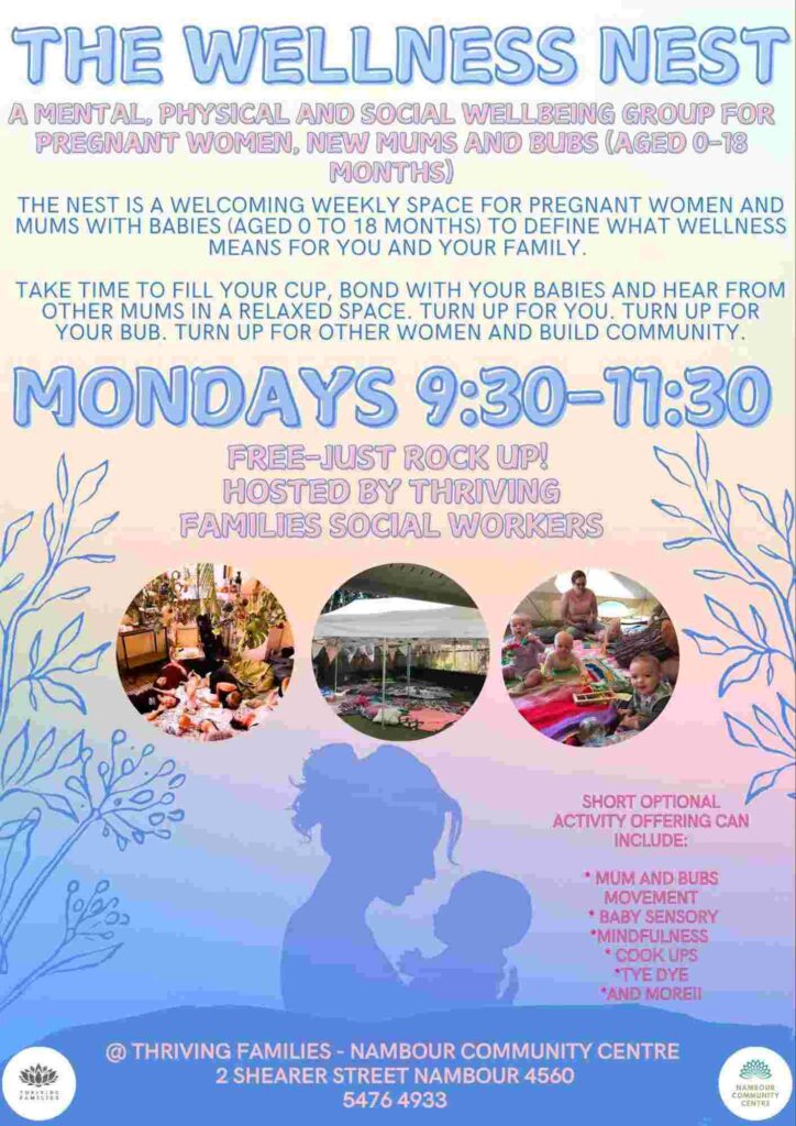 the Wellness Nest Mums and Bubs Group