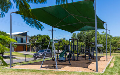 Shade sail rollout across Brisbane playgrounds ensures cool play for kids