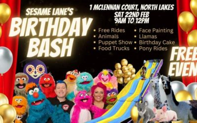Sesame Lane North Lakes Birthday Bash