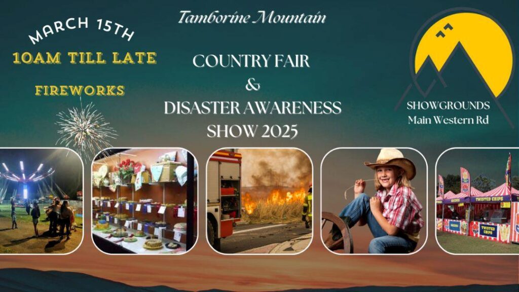 Tamborine Mountain Country Fair  Disaster Awareness Show