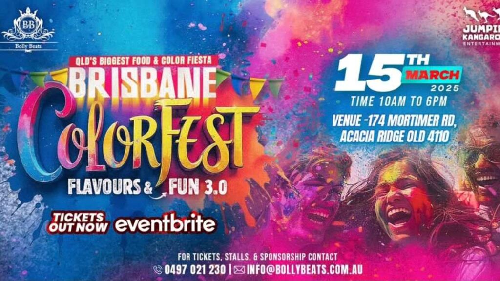 Brisbane Colorfest Flavours  Fun