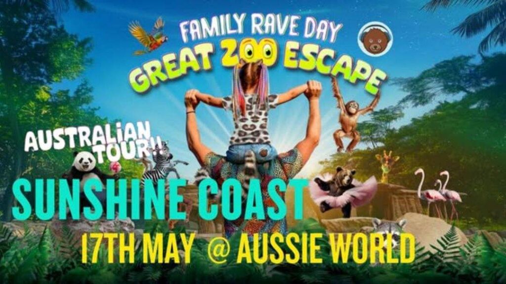 Family Rave Day the Great Zoo Escape