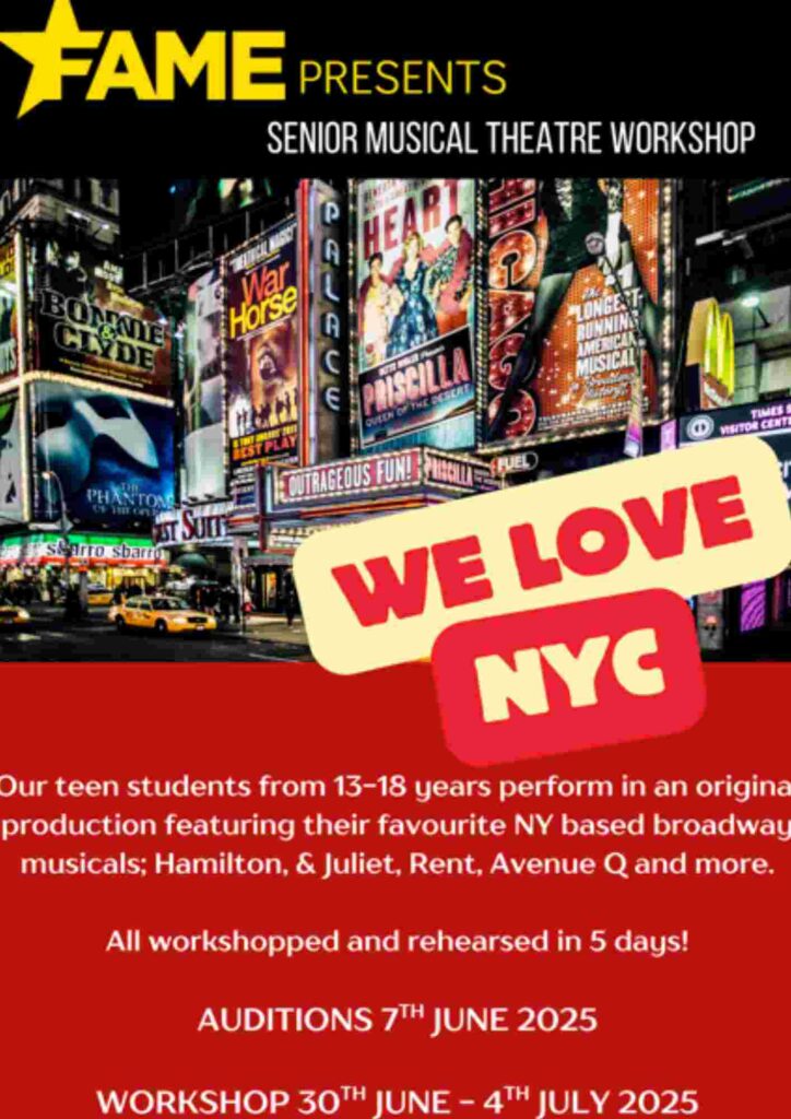 School Holiday Theatre Workshops Auditions
