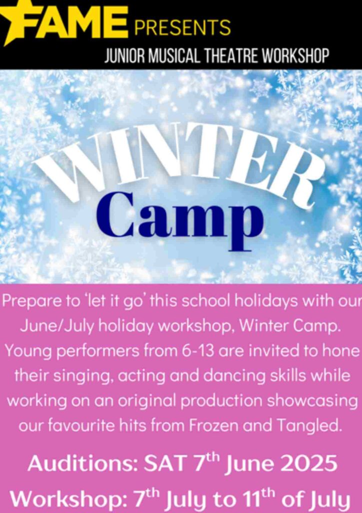School Holiday Theatre Workshops Auditions