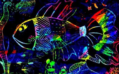 Art Attack: Coral Reef Scratch Art
