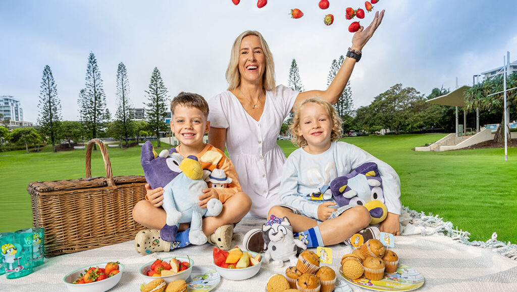 Blueypicniccuratedplatesunshinecoast | Kids in Brisbane Gold Coast Sunshine Coast | Kotc Picnic with Bluey on Kings Beach Part of the Curated Plate