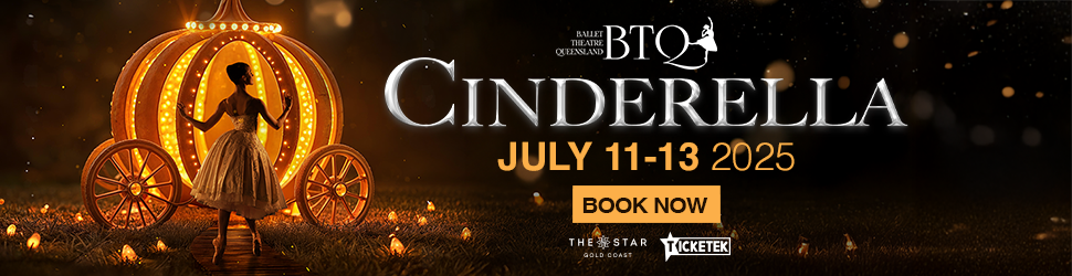 Ballet Theatre of Queensland Cinderella banner