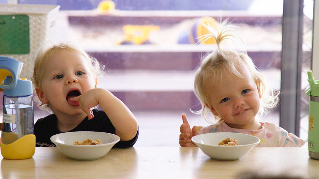 Sanctuaryearlylearningbuderimmealtime | Kids in Brisbane Gold Coast Sunshine Coast | Kotc Chef prepared Meals at Sanctuary Early Learning Buderim