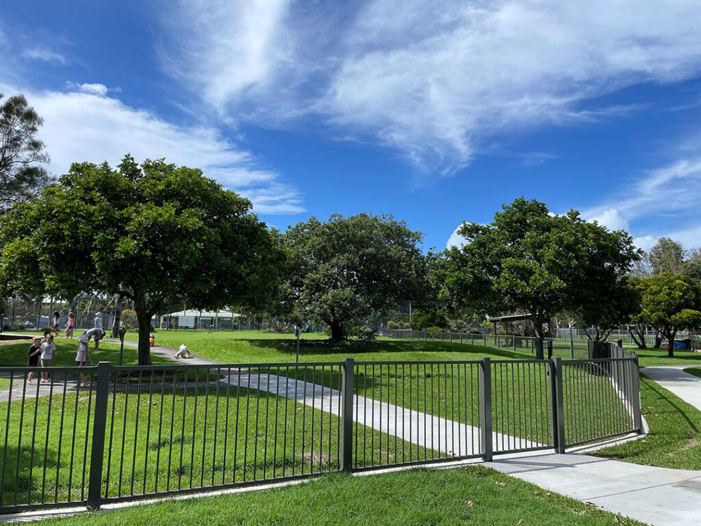 Sunshinecoastfencedplaygroundskevinasmusparkfenced1080x | Kids in Brisbane Gold Coast Sunshine Coast | Kotc Kevin Asmus Fenced Playground on the Sunshine Coast