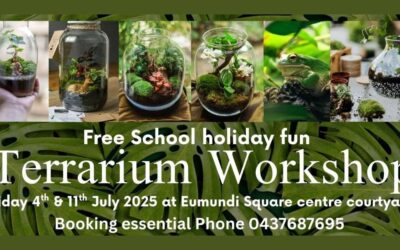 School Holiday Terrarium Workshop