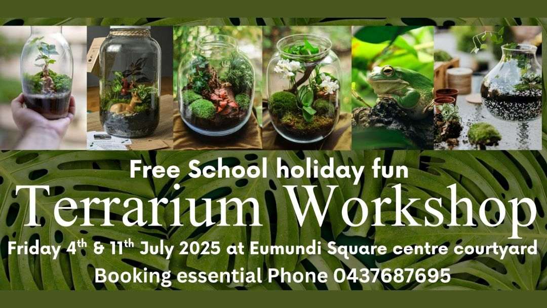 School Holiday Terrarium Workshop