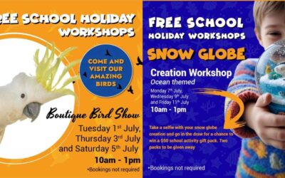 School Holiday Fun at Noosa Fair Shopping Centre