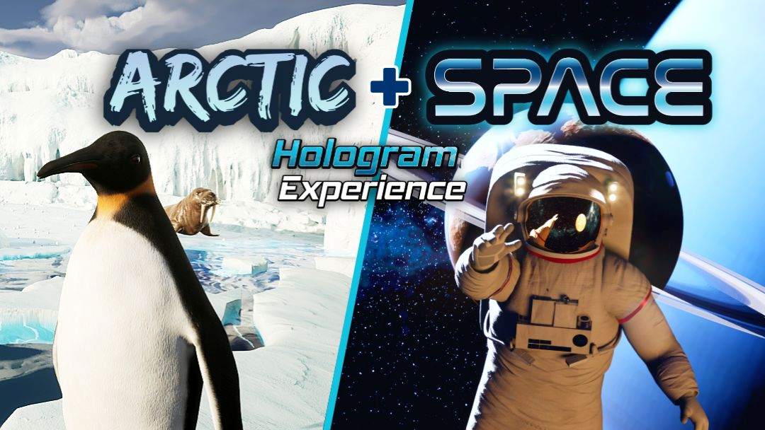 Hologram Zoo - Space and Arctic
