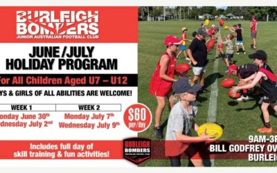 Burleigh Bombers Junior AFL Holiday Program