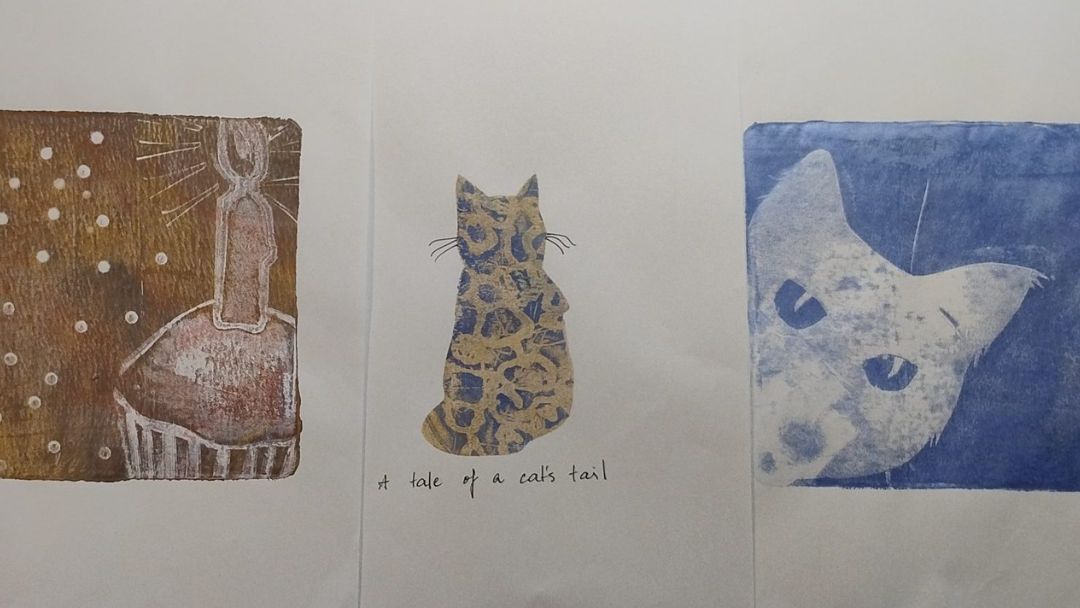Krank School Holiday Workshop Printmaking with Gillian Richards