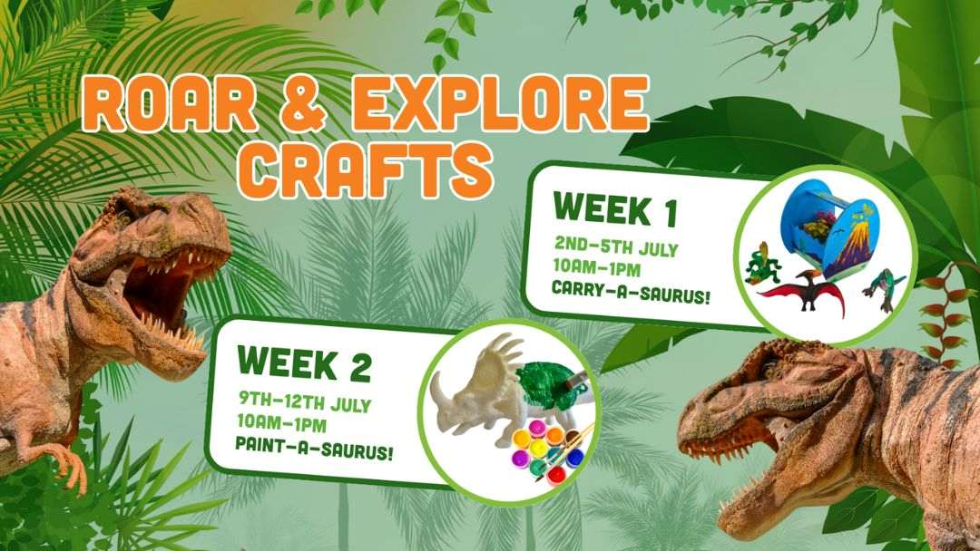 Roar and Explore Crafts