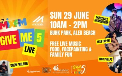 MIXFM’s Give Me 5 Live – A Free Party in the Park