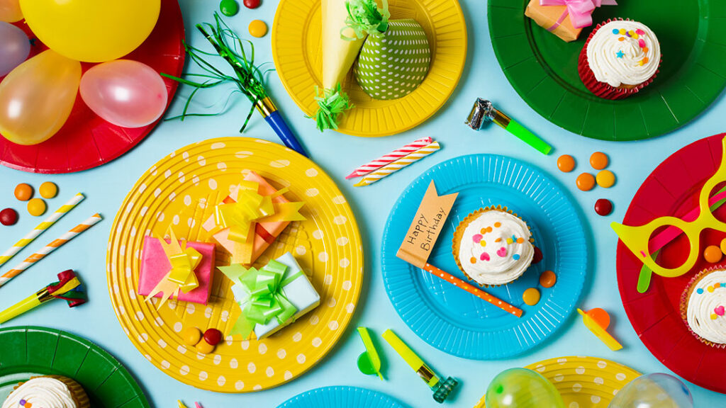 Kidsbirthdaypartyfoodflatlay | Kids in Brisbane Gold Coast Sunshine Coast | Kotc Flatlay of Kids Birthday Party Food