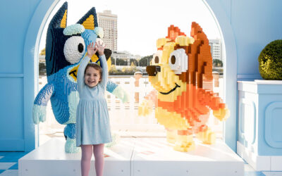 The LEGO Group and Bluey serve family fun at brick ice-cream pop up – for real life!