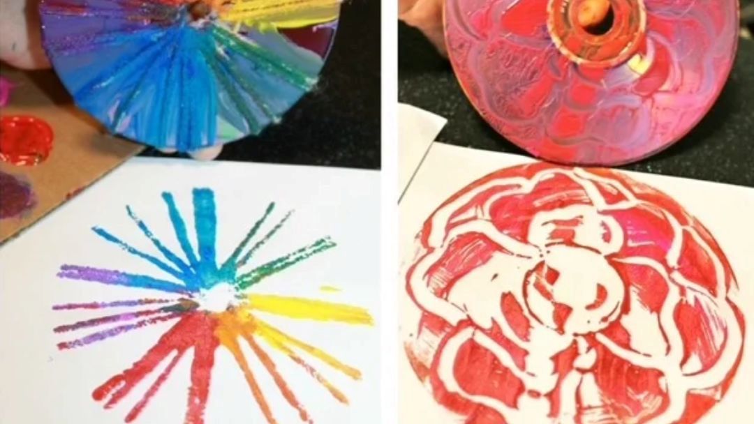 Kids Art Attack Cd Print Making