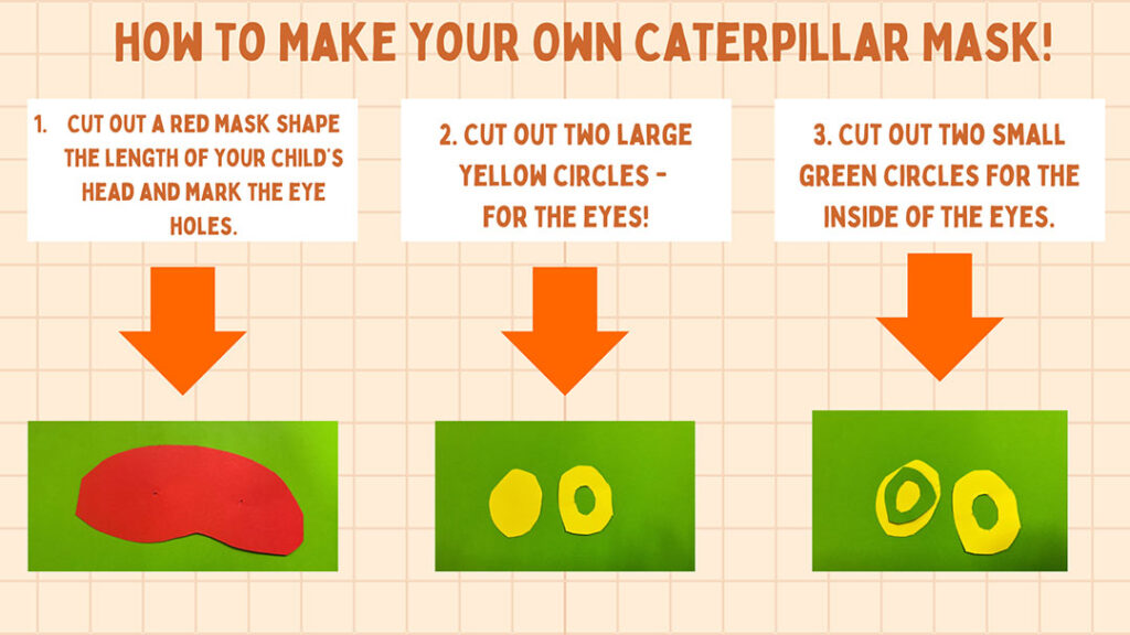 Instructions for a Hungry Caterpillar Mask for an Easy Book Week Costume