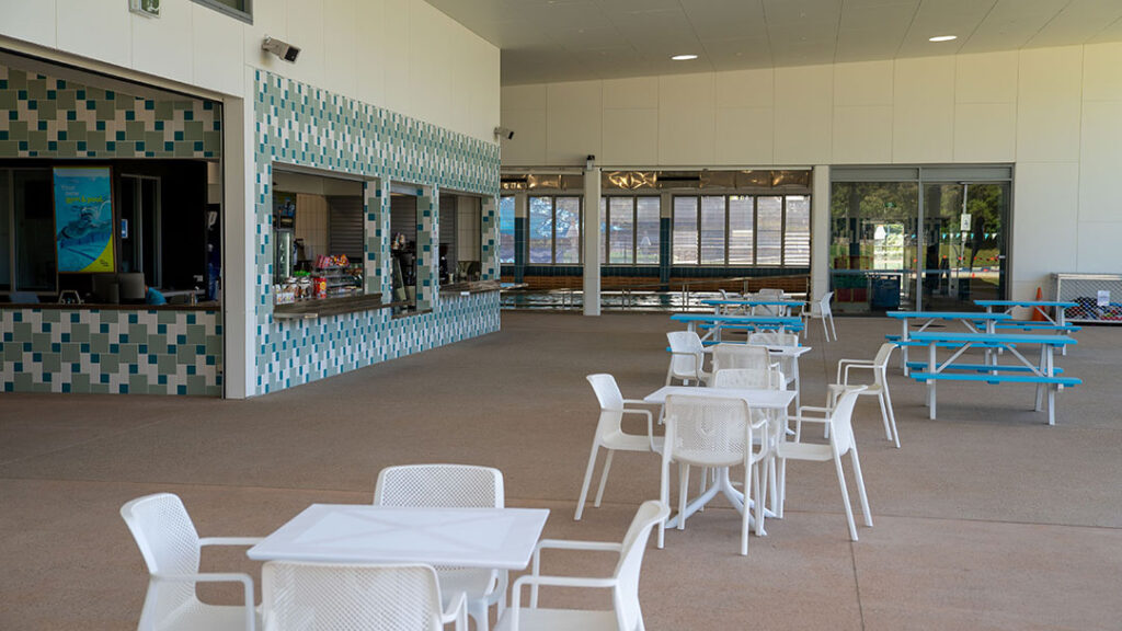 New Cafe Space at Kawana Aquatic Centre