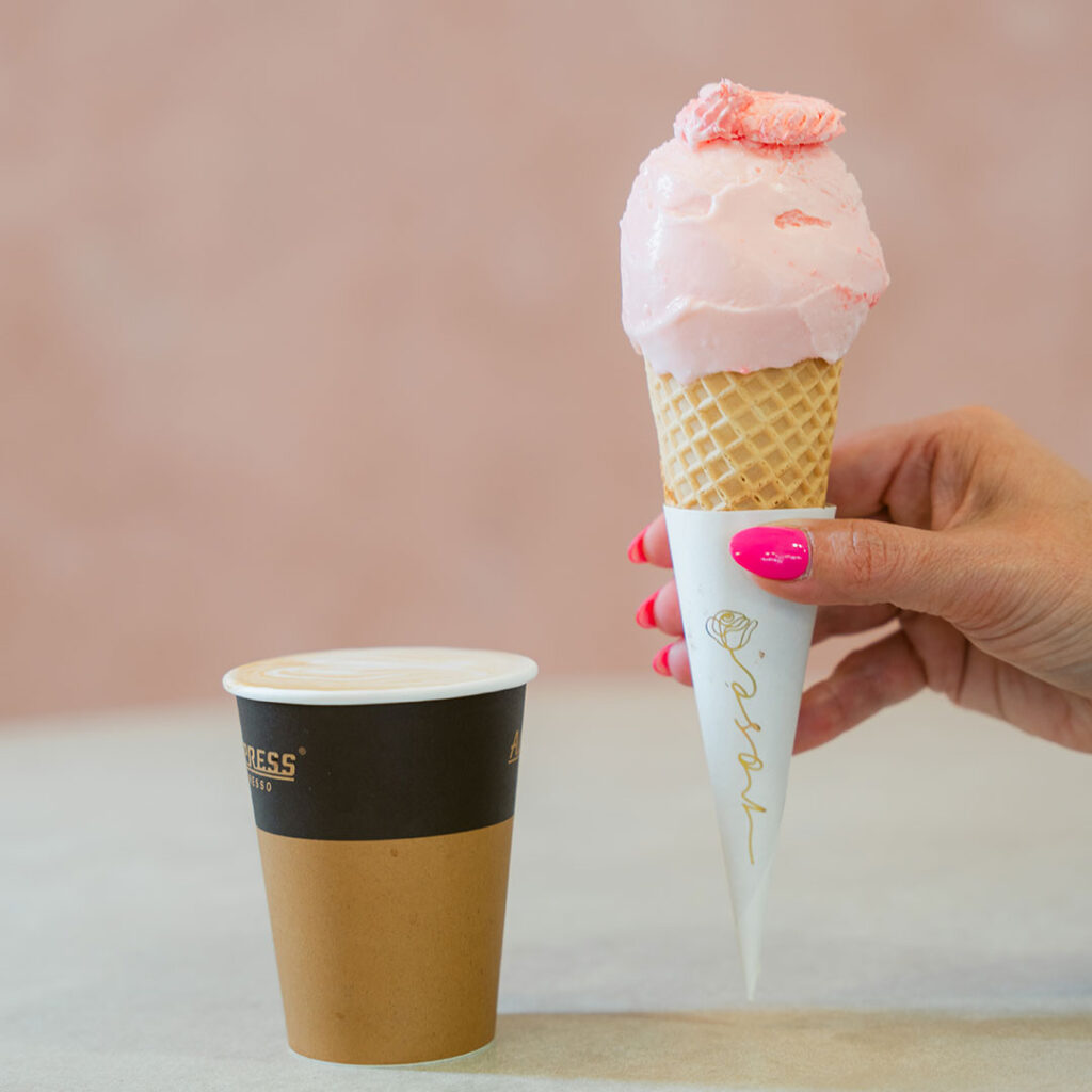 the Best Ice-cream in Town at Rose Gelataria