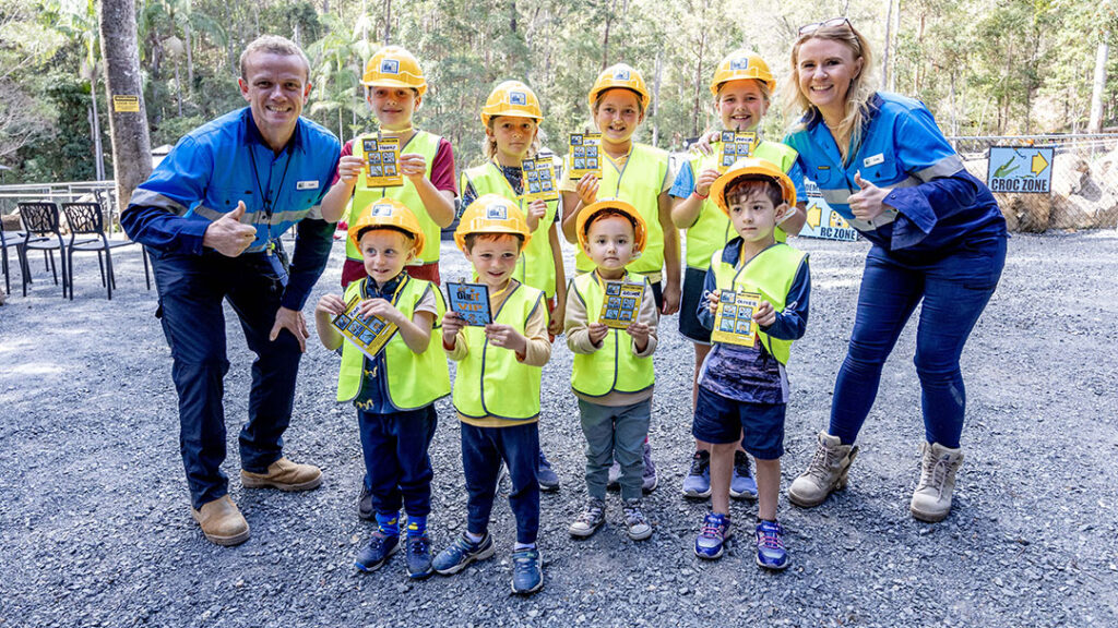 Dig-it-gold-coast-kids-with-owners | Kids in Brisbane, Gold Coast, Sunshine Coast | Kotc Kids and the Owners at Dig It Gold Coast