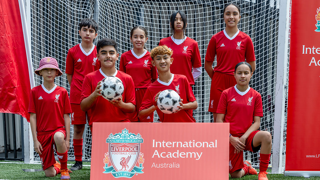 Liverpool FC Academy kicks off first Brisbane partnership with St James College