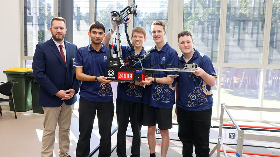 Sunshine Coast Grammar Robotics Team crowned Asia Pacific Champions