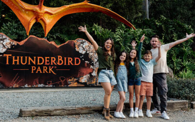 Release their wild side at Thunderbird Park this spring!