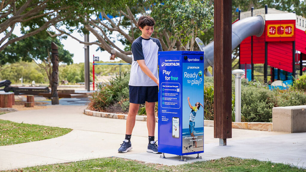 Smart Lockers with Free Sports Gear Are Rolling out Across Queensland