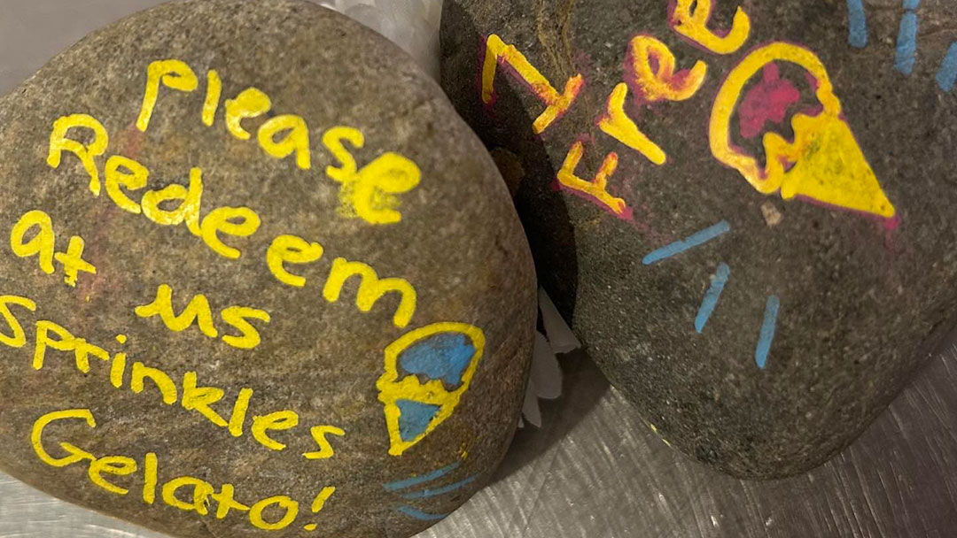 Painted Rocks Bring Sweet Surprises to Scarborough