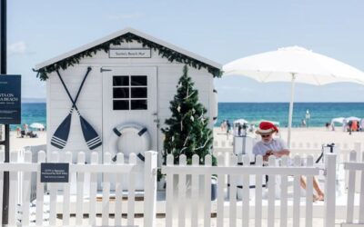 Santa on Noosa Beach