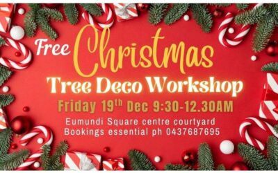 Free Workshops at Eumundi Square