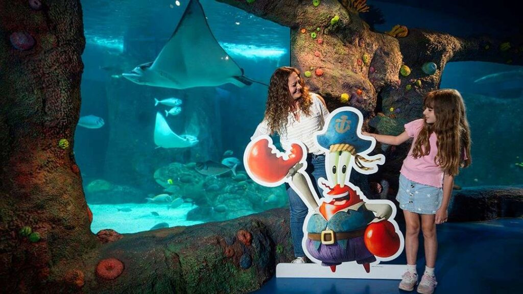 1121_sealifesunshinecoast_spongebob2 | Kids in Brisbane, Gold Coast, Sunshine Coast | Kotc Dive into an Underworld Adventure with Spongebob at Sea Life Sunshine Coast Aquarium