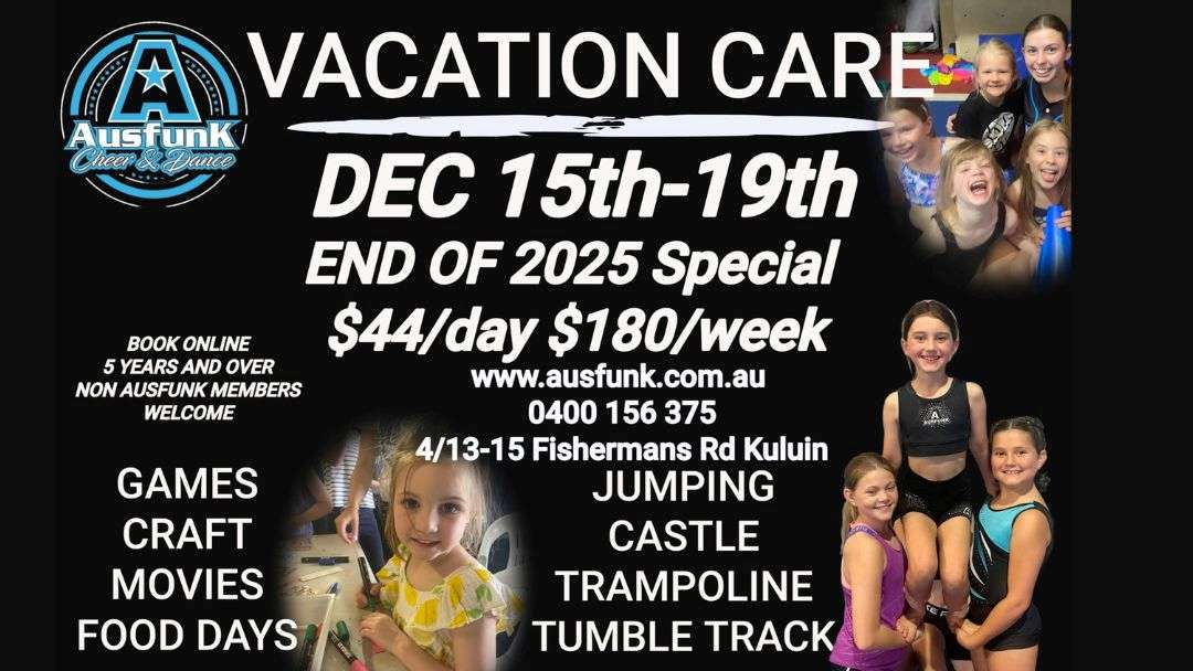 AusFunk Summer Vacation Care