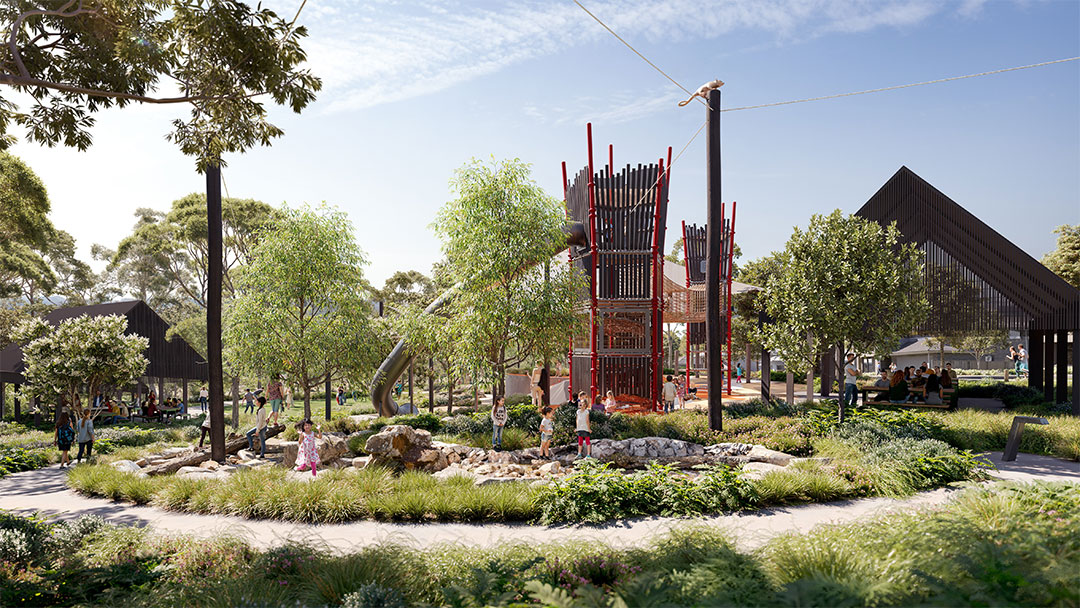 New Brisbane park opens at Kinma Valley, offering families a vibrant new community space