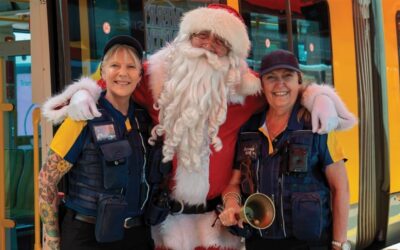 Santa and the Rudolph Express
