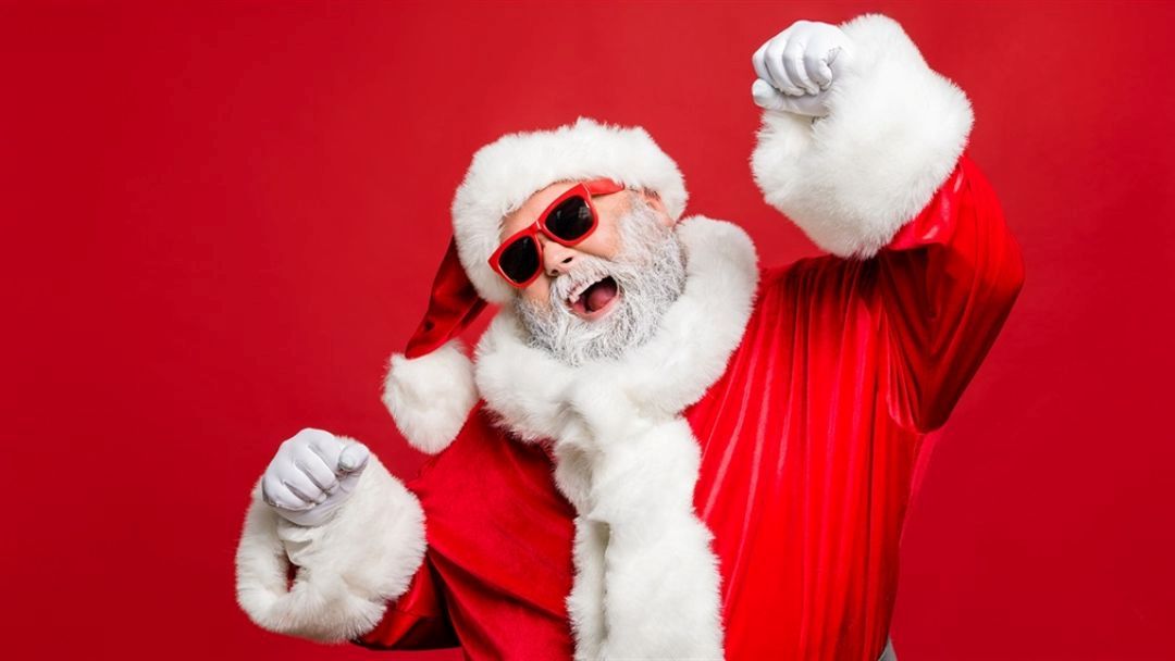 Santa Visits the Library