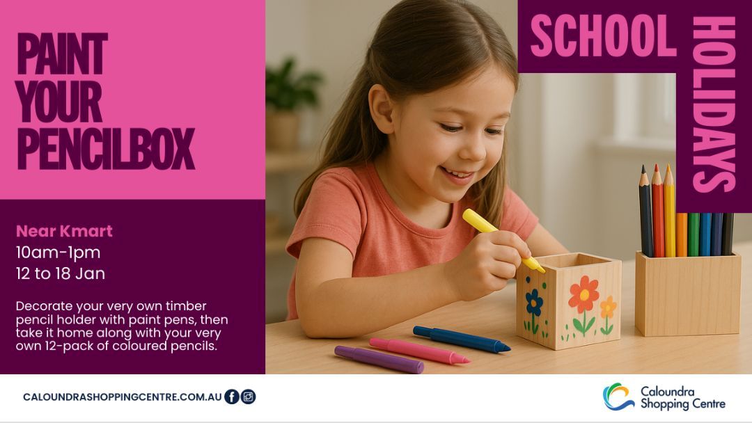 Paint Your Pencilbox – Free Kids Activity!